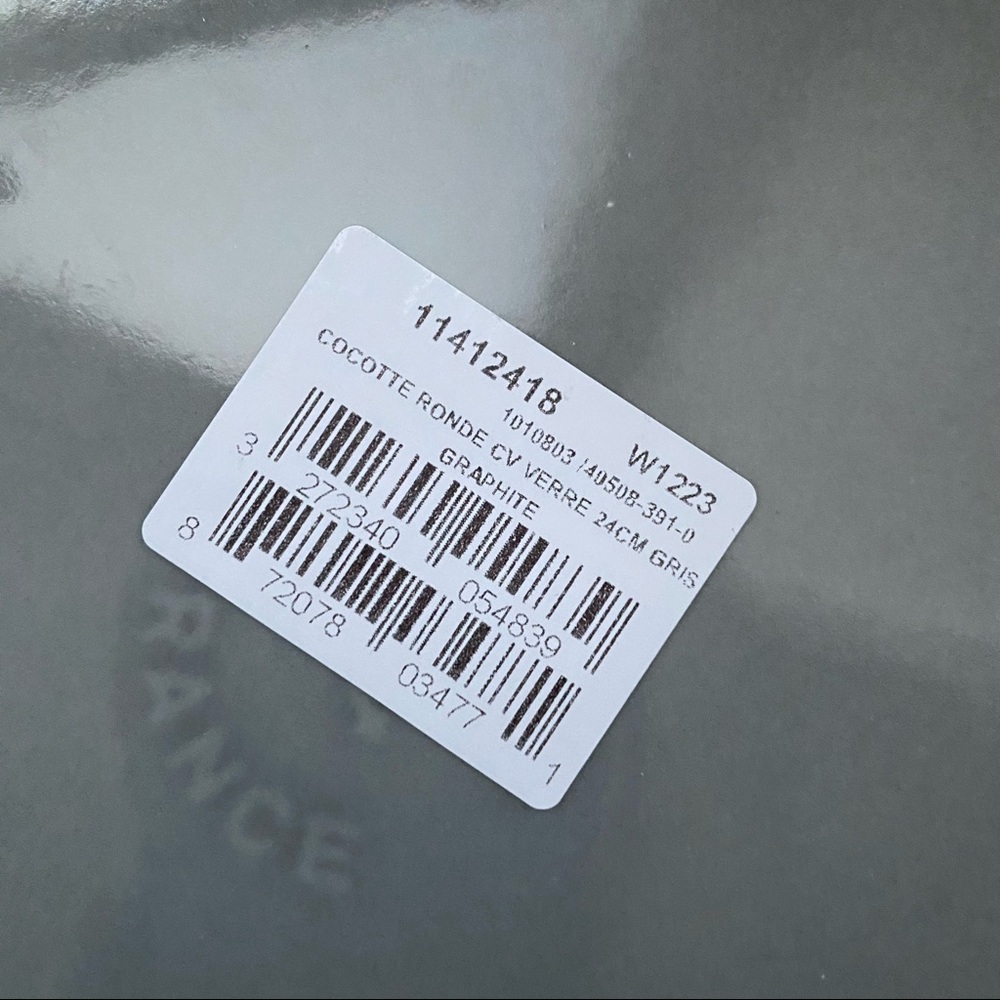 Staub New 24 4qt Grey glass lid - Picture 5 of 13